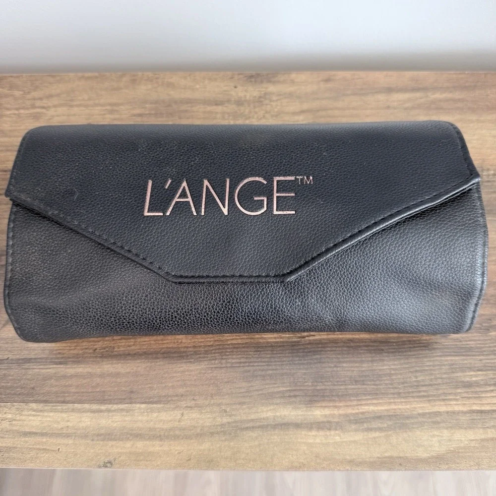 LANGE L'ange Professional 5 in 1 Hair Curling Wand Set in Travel Case Pink